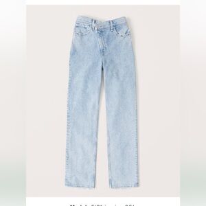 Ultra high rise 90s straight leg